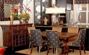 Greenwich collection 109790 round dining table with geometric eye catching base and transitional style crafted of asian hardwood and wood veneer appliancesconnection $ 429.99. Inspiration Design Asian Style Dining Room Exclusive Home Design Ideas