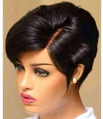 Short curly lace front wigs human hair wigs for black women udu pixie cut wigs human hair short curly human hair wigs pre plucked with baby hair 150% density. Fashion Black Human Hair Short Wig Price From Jumia In Kenya Yaoota