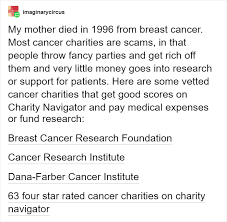 I am so appreciative of ummc greenebaum cancer center for giving. Some People Call Out A Breast Cancer Charity For Being A Scam Others Explain Why They Re Wrong Success Life Lounge