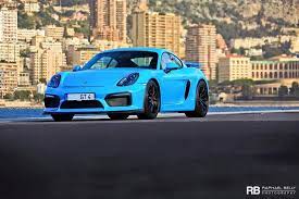 Miami Blue Porsche Cayman Gt4 Is Why We Love Porsche Exclusive Cayman Gt4 Porsche Porsche Sports Car
