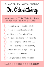 9 Ways Small Businesses Can Save Money On Advertising Small Business Plan Small Business Marketing Small Business Organization