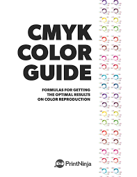 Optimal Cmyk Suggested Color Ink Values Guide Cmyk Color