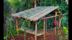 Membuat gubuk sawah, tempat istirahat di sawah perlukah ! Cara Buat Gazebo Bambu Sederhana Cek Bahan Bangunan