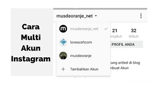 Pengertian instagram adalah sebuah aplikasi berbagi foto yang memungkinkan pengguna mengambil foto dan membagikannya ke berbagai layanan jejaring sosial. Cara Multi Akun Di Instagram Dengan Mudah Musdeoranje Net