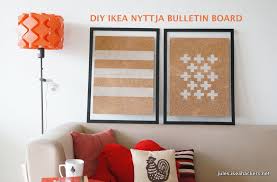 Diy Ikea Nyttja Bulletin Board Ikea Diy Ikea Home Diy