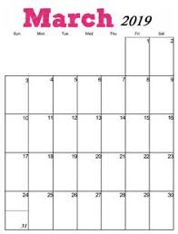 Printable March 2019 Calendar Fillable Calendar 2019 Printable Calendar 2019 Template Editable Calendar