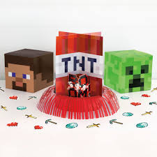 The garden fire pit is easy to set up,compact and portable design is easy to move and store,clean with a slightly damp cloth. Minecraft Party Table Decorating Kit Walmart Com Walmart Com