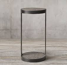 Barnes Round Cocktail Side Table Side Table Cocktail Tables Mirror Decor