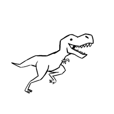 تعلم رسم التيرانوصور تعليم الرسم تعلم الرسم gif funny gif art