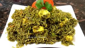 Palak Paneer Pulao Recipe In Hindi Easy Vegetable Pulao Restaurant Style Palak Paneer Pulao Youtube