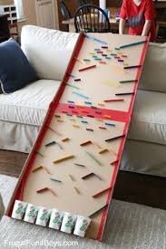 Turn A Cardboard Box Into An Epic Marble Run Frugal Fun For Boys And Girls Crafts For Kids Activities For Kids Craft Stick Crafts