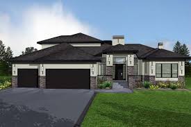 Bungalow Style House Plan 81139 With 5 Bed 4 Bath 3 Car Garage Prairie Style Houses Bungalow Style House Plans Bungalow House Plans