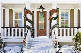 Ionic indoor outdoor pedestal column. How To Hang An Evergreen Garland Around Your Door