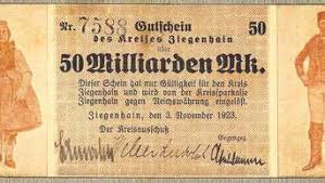 The following table shows the annual inflation rate for each year between 1751 and 2020. Inflation 1923 In Ziegenhain Waren Geldscheine Unterschrieben Schwalmstadt