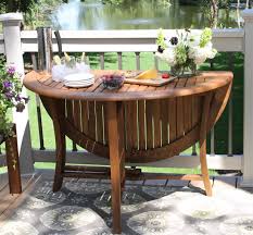 Eventstable is trusted by 1000's of companies for tables. 43 Round Eucalyptus Hardwood Folding Table With Umbrella Hole