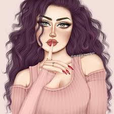 اميرة بكلمتي Beautiful Girl Drawing Cute Girl Drawing Digital Art Girl