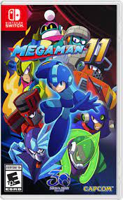 Mega Man 11 Box Art Mega Man Nintendo Switch Games Nintendo Switch