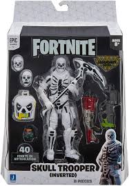 Have fun with this number coloring page to make this cool picture of a fortnite skull trooper. Amazon Com Fortnite Legendary Series 6in Figure Pack Skull Trooper Inverted Toys Games