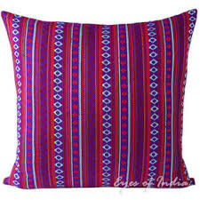 A wide variety of moroccan floor cushions options are available to you, such as appearance, specific use. Purple Red Dhurrie Moroccan Kilim Colorful Decorative Sofa Throw Couch Pillow Cushion Cover 16 24 Dhurrie Pillows Eyes Of India