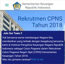 Total 1 196 Pelamar Cpns Kemenkeu Dinyatakan Lolos Tes Skd Antari Media Pengelolaan Uang Keuangan Persamaan