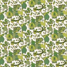 Topiary Friends Wallpaper Vintage Wallpaper Vintage Floral Wallpapers Wallpaper