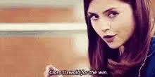 Clara Oswald For The Win Jenna Coleman GIF