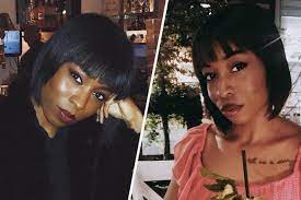 Blonde long asymmetrical bob hairstyle for thin hair: I Found The Perfect Style For My Natural Hair A Blunt Bob With Bangs Allure