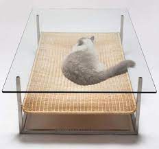 There isn't a turtle on this farm. Coffee Table With Cat Hammock Designs Ideas On Dornob