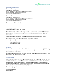 Voorbeeld Offerte Adviesbureau