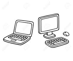 Laptop And Desktop Pc Sketch Icon Cartoon Computer Doodle Isometric Royalty Free Cliparts Vectors And Stock Illustration Image 126771912 Alibaba.com offers 984 drawing of a computer keyboard products. laptop and desktop pc sketch icon cartoon computer doodle isometric