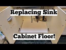 How To Replace A Rotten Kitchen Cabinet Floor 8 Simple Steps Youtube In 2020 Flooring Repair Home Repair