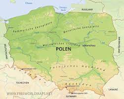 Geographie polen liegt in mitteleuropa. Karte Von Polen Freeworldmaps Net