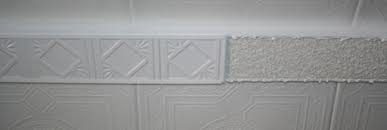 It's easy to order any tin ceiling tiles that you like and paint and distress them to look like they are really old. Laurel S Adventures In Home Repair Ceiling Tiles