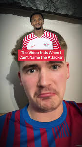 The Video Ends When I Can’t Name The Attacker! ⚽️ #football #striker  #leipzig #rbleipzig