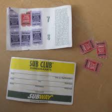 Subway kurabiyesi olarak da bildiğimiz kurabiyeleri. Subway Schnellrestaurant