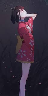 Japanese cool dark short hair. Hd Wallpaper Koutetsujou No Kabaneri Anime Girls Short Hair Japanese Kimono Wallpaper Flare