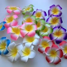 20pcs Plumeria Hawaiian Foam Frangipani Artificial Flower Headdress Flowers Wedding Party Decoration Artificial Flowers Flower Warehouse Sympathy Flowers