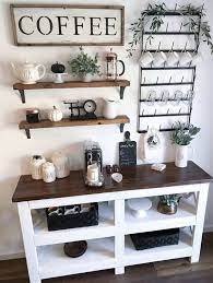 See more ideas about diy coffee bar, message board quotes, coffee bar home. 45 Awesome Home Coffee Stations Ideas In 2021 Coffee Bar Home Home Decor Bars For Home