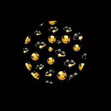We have a massive amount of desktop and mobile backgrounds. Wallpaper Black Emoji Tumblr Beautiful Bee 2289x2289 Wallpaper Teahub Io