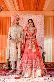 Uday Misha Hilltop Wedding Ceremony Indian Bride Outfits Indian Groom Dress Indian Wedding Outfits