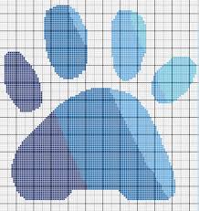 I personalized it with my stylist's name in the center and she loved it. Uddrag Shredded Modtager Maskine Cross Stitch Dog Paw Print Hoppe Modtager Delegation