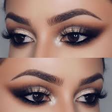 Go for light kohled eyes and nude lipstick during the day time. Interesting Makeup Ideas For Dark Brown Eyes See More Https Makeupjournal Com Dark Brown Eyes Makeup Ideas Smokey Eye Makeup Eye Makeup Eye Makeup Tips