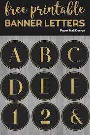I've included a plain bear printable in the pack for you to use as a stencil. Free Printable Black Free Printable Banner Letters Happy Birthday Banner Printable Free Printable Banner Letters