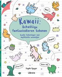 Bekijk onze schattige dieren selectie voor de allerbeste unieke of custom handgemaakte items uit onze shops. Bol Com Kawaii Schattige Fantasiedieren Tekenen Angela Nguyen 9789463595599 Boeken