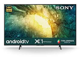 Sony Bravia 138 8 Cm 55 Inches 4k Ultra Hd Certified Android Led Tv 55x7500h Black 2020 Model Electronics Smart Televisions Home Theater Tv And Video In 2020 Led Tv Smart Televisions Android Tv