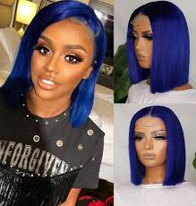 human hair lace front wig