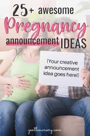 Those pastels are beautiful and certainly say baby, but diverging from those pale shades is an easy way to try something different. 27 Fun Ways To Announce Your Pregnancy On Social Media