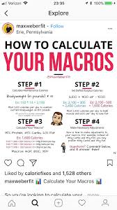 How To Calculate Your Macros In 2019 Macros Diet No Carb