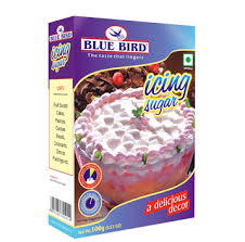 A Delicious Decor Blue Bird Icing Sugar Is Used In Icing And Topping For Cakes Creams Marzipan And Pastries It Is Es Processed Sugar Snack Recipes Delicious