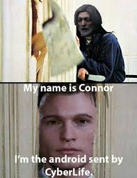 Pin By Sydney On Detroyshina Detroit Become Human Detroit Become Human Connor Humans Meme